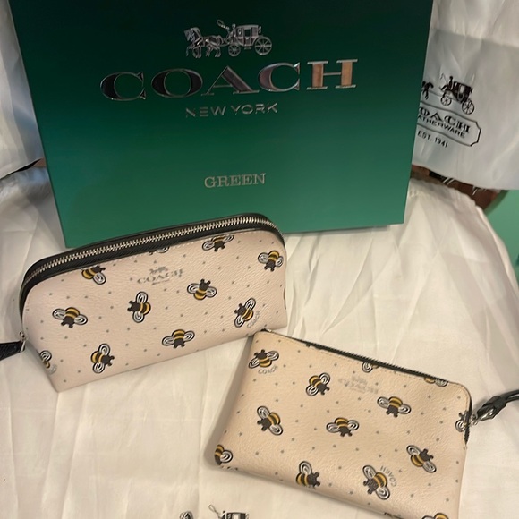 Coach Handbags - Coach Cosmetic Bag Set